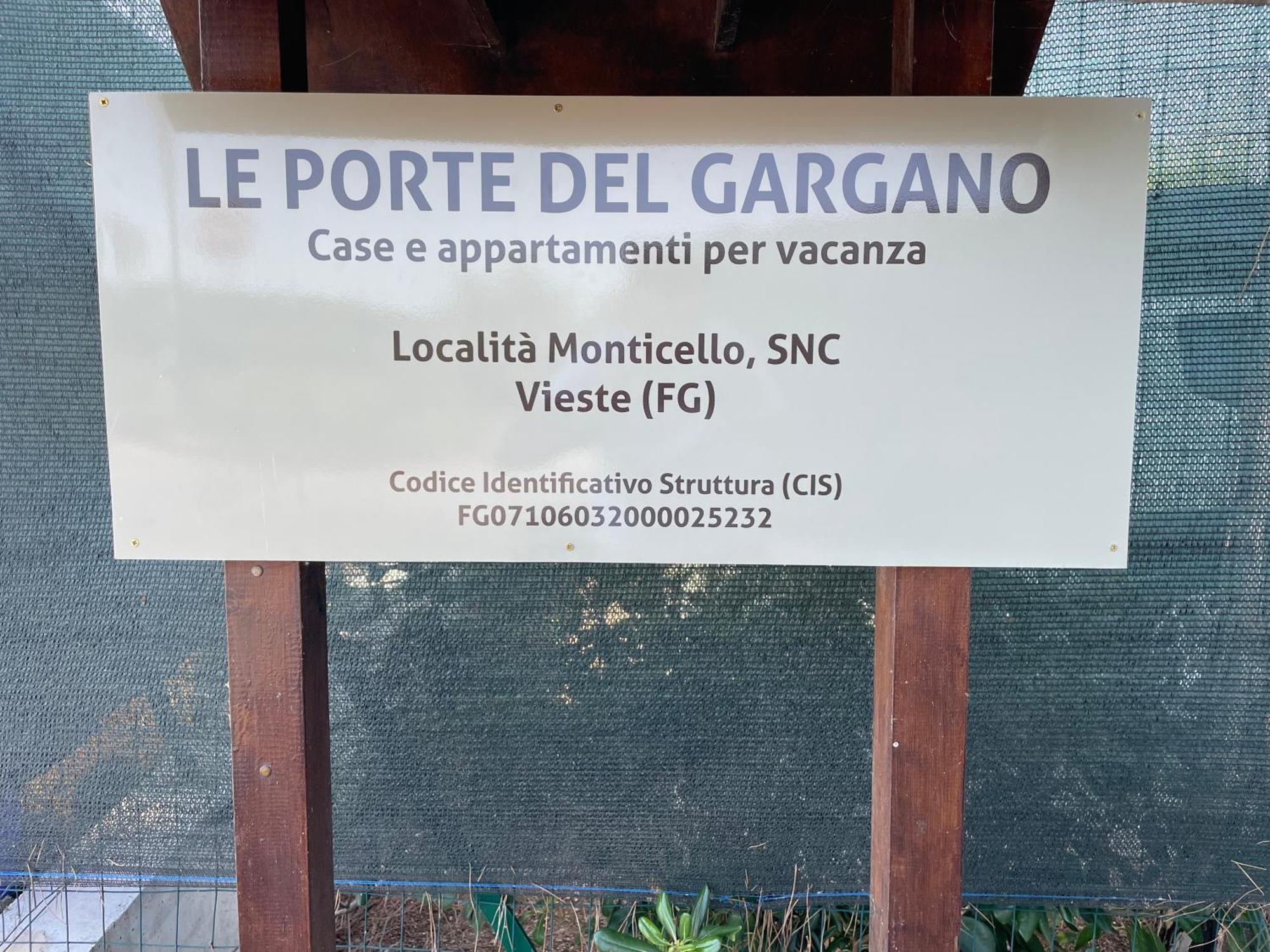 Appartamenti Le Porte Del Gargano فيستَ المظهر الخارجي الصورة